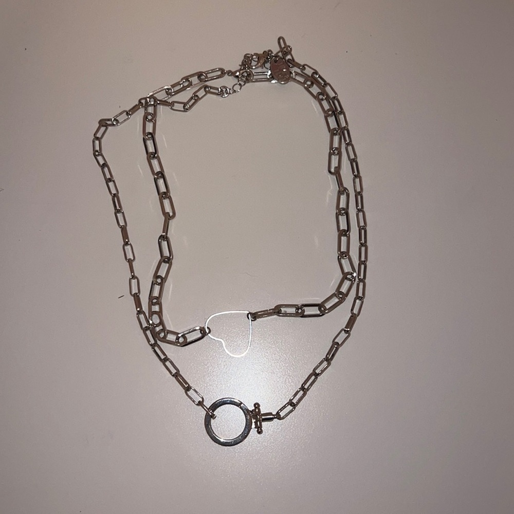 silver chain set